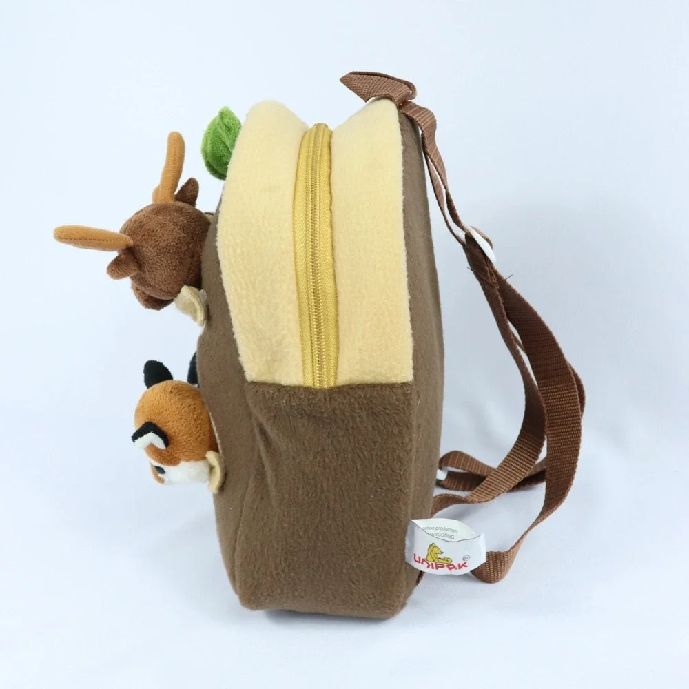 Unipak Forest Animal Plush Backpack 11